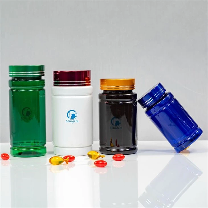 Empty Plastic Supplement PET Packaging Bottle Empty Plastic Supplement PET Packaging Bottle