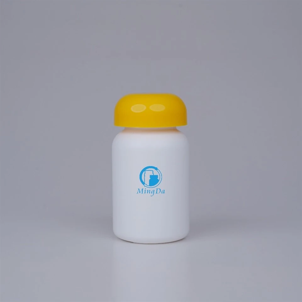 solid supplement storage bottles HDPE